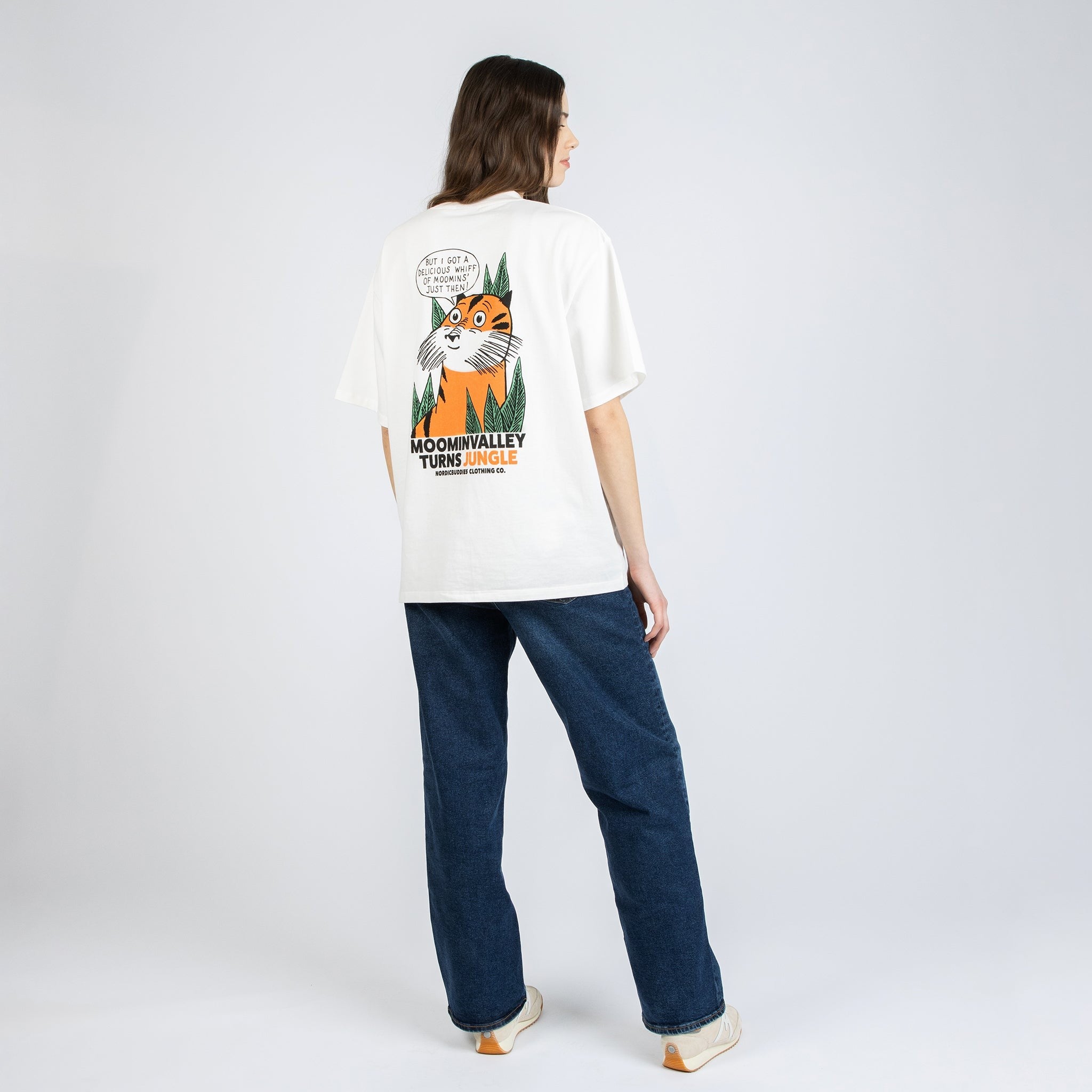 Moomin Jungle Heavy Unisex T-shirt - White