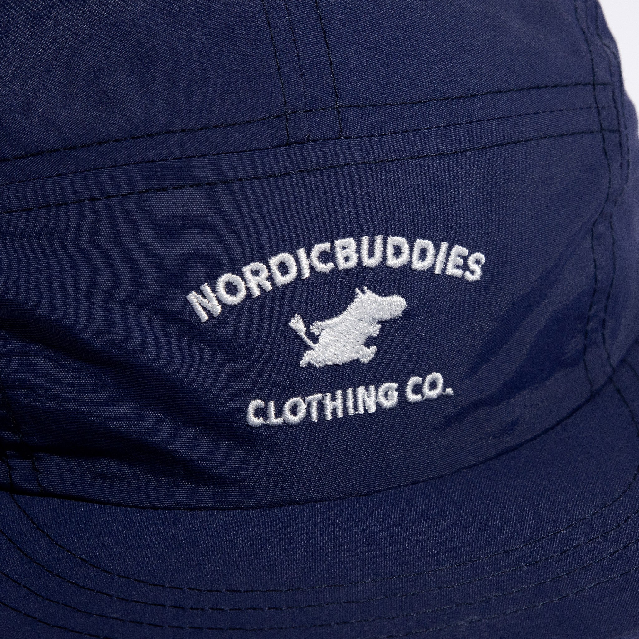 Moomintroll Adventure Nylon 5-panel Cap - Navy