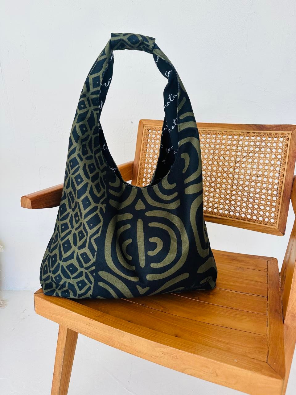 Moon Bag - Khaki Pattern