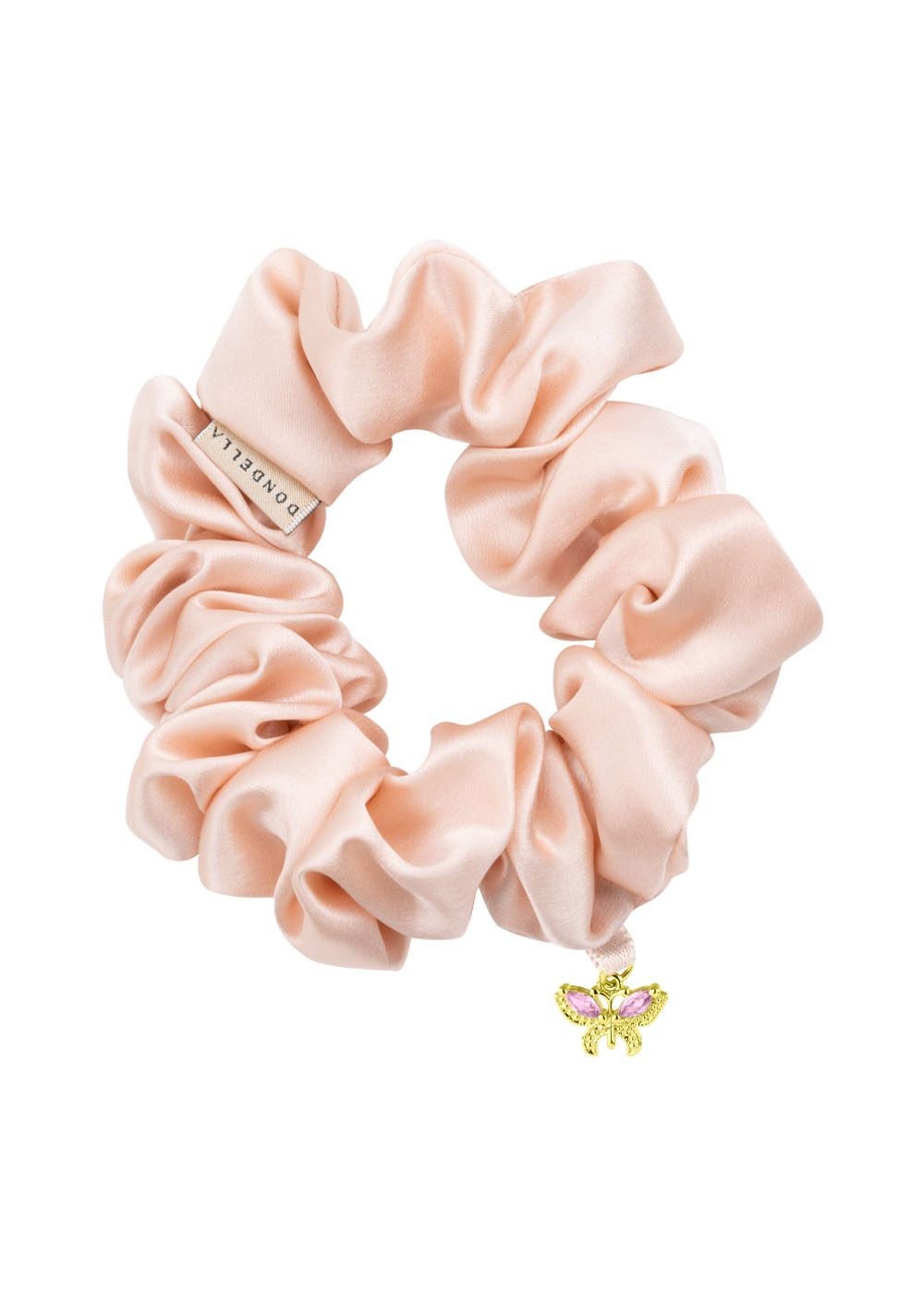 Mulberry Silk Scrunchie - Butterfly