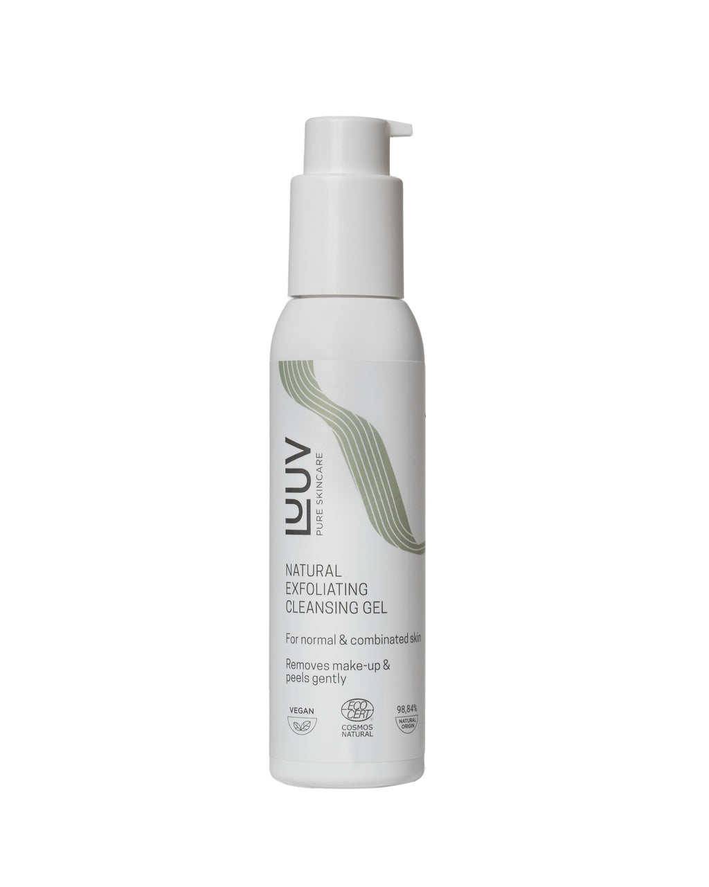 Natural Exfoliating Cleansing Gel with Bamboo, 125ml