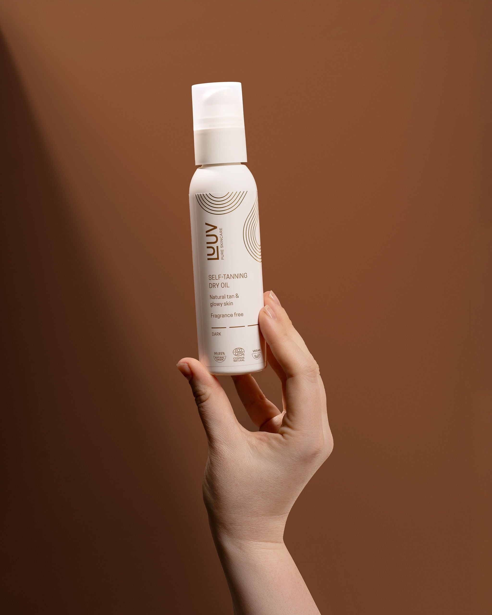 Natural Self Tanning Dry Oil Dark COSMOS, 150ml