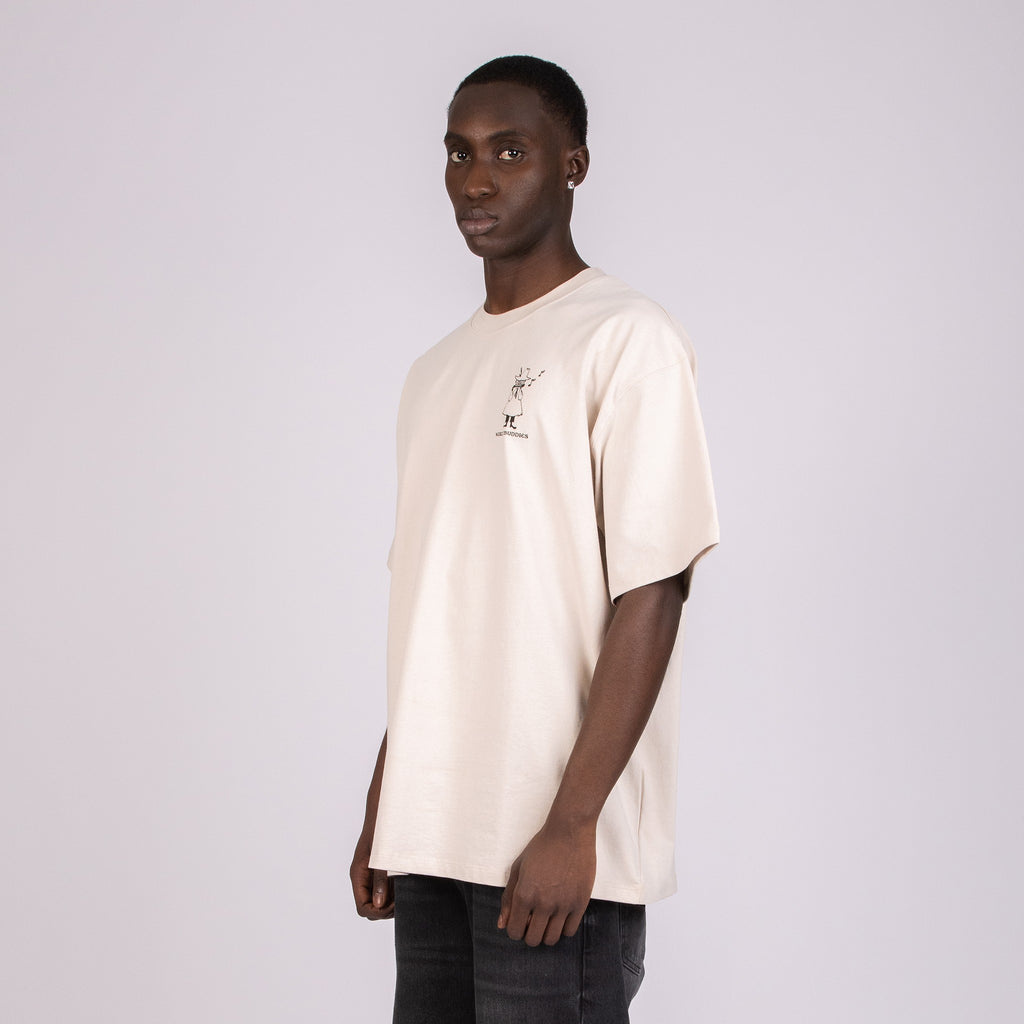 Novels Unisex T-Shirt - Beige