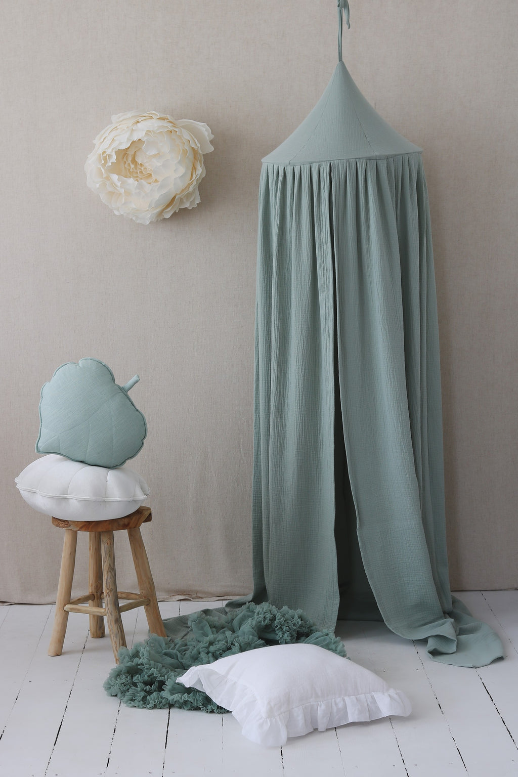 Organic Cotton Canopy - Mint