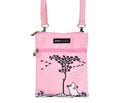 Moomintroll Under The Tree Neck/Passport Bag - Pink