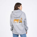 Pippi Longstocking Unisex Heavy Hoodie - Grey