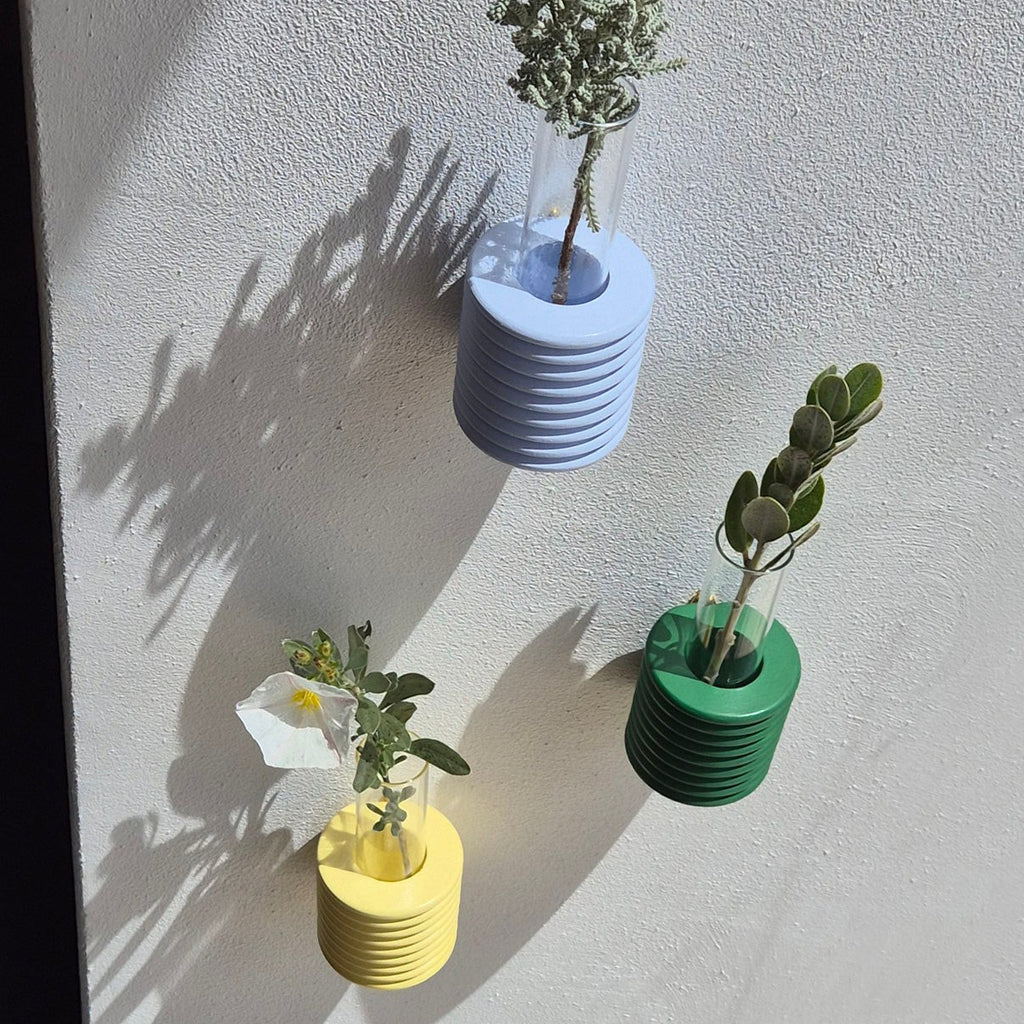 Ribble Wall Vase – Green