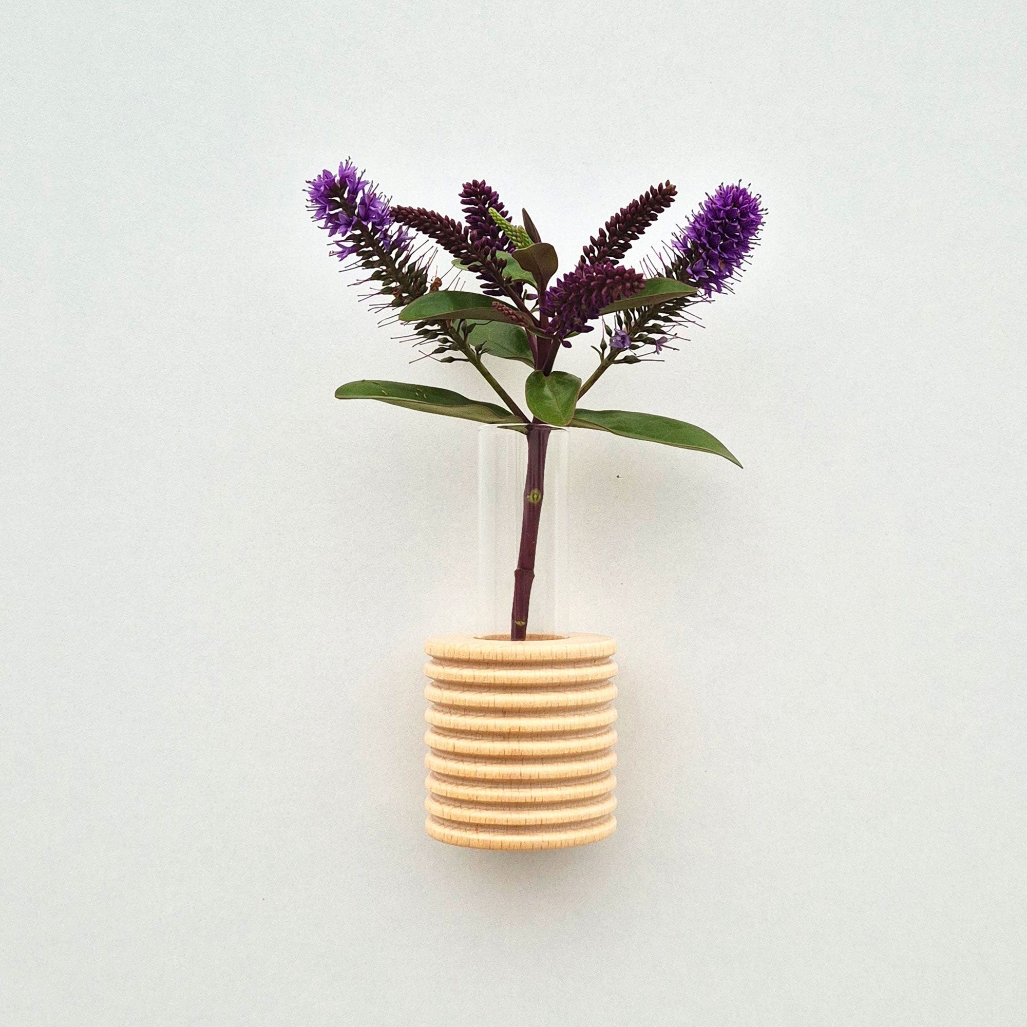 Ribble Wall Vase – Wooden