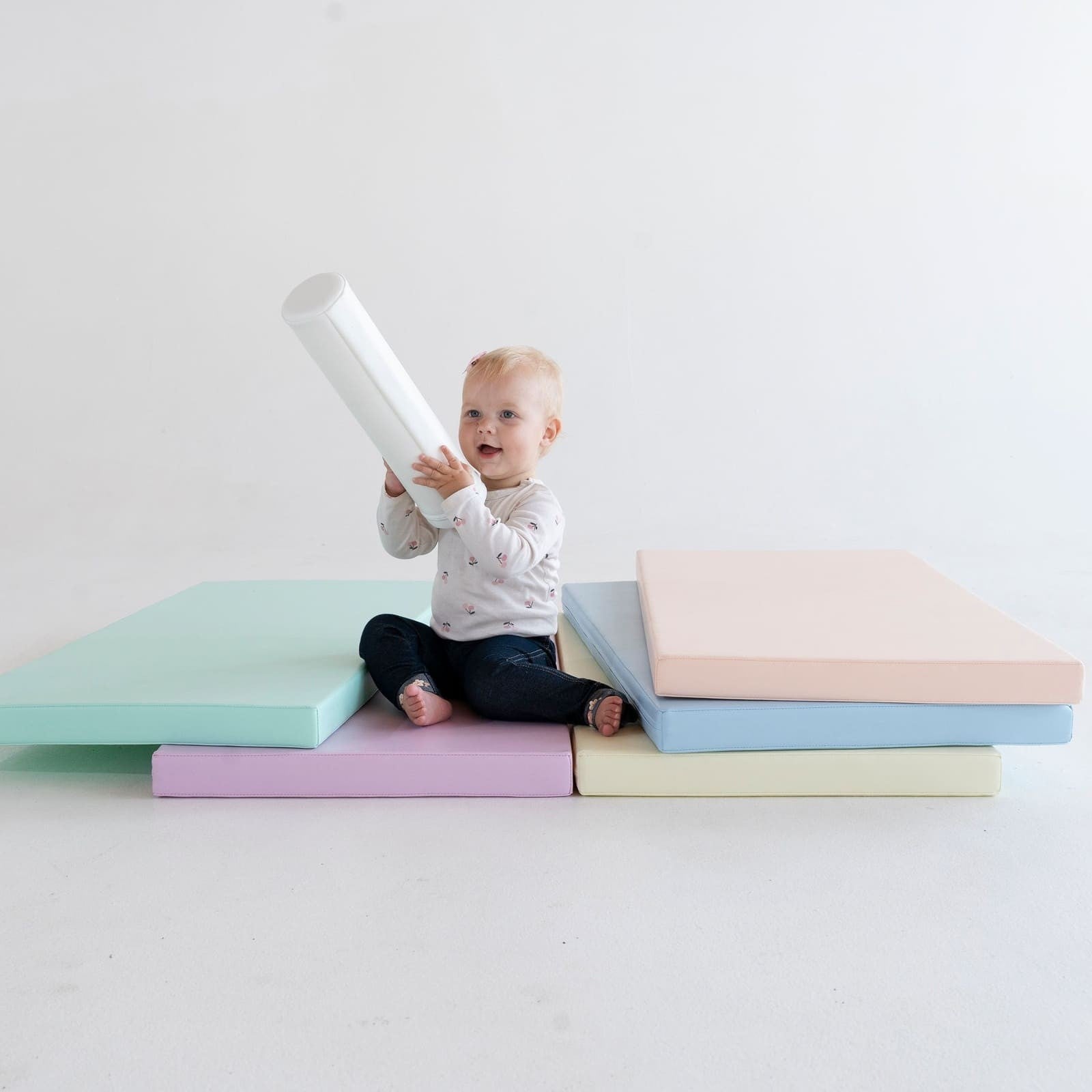 Safety and Comfort 5 Mat Set - Pastel