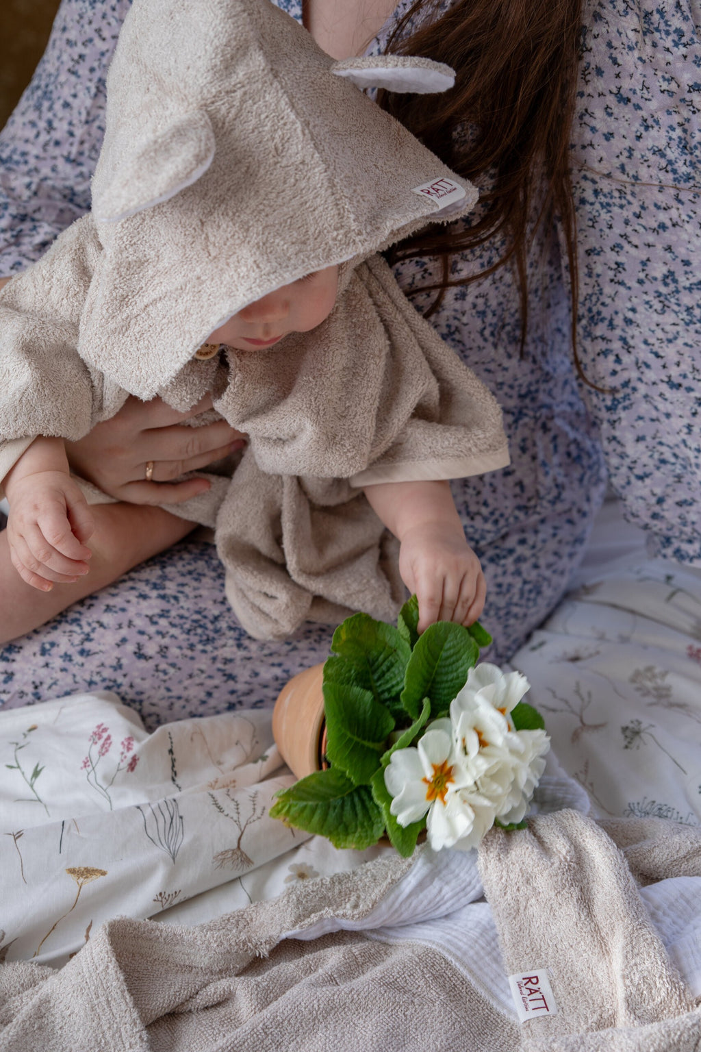 Short-Sleeve Poncho TEDDY - For TODDLERS (Size 82/86-116)