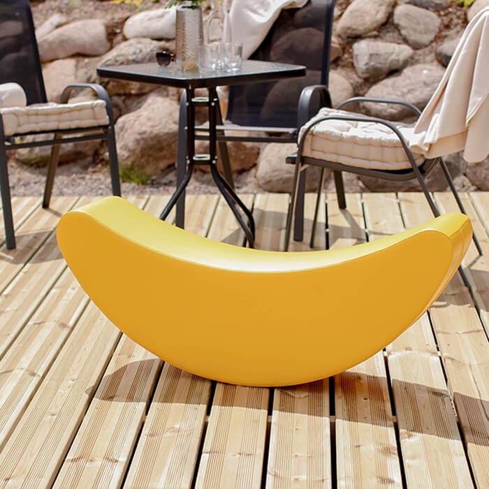 Soft Play Rocking Toy - Yellow Banana
