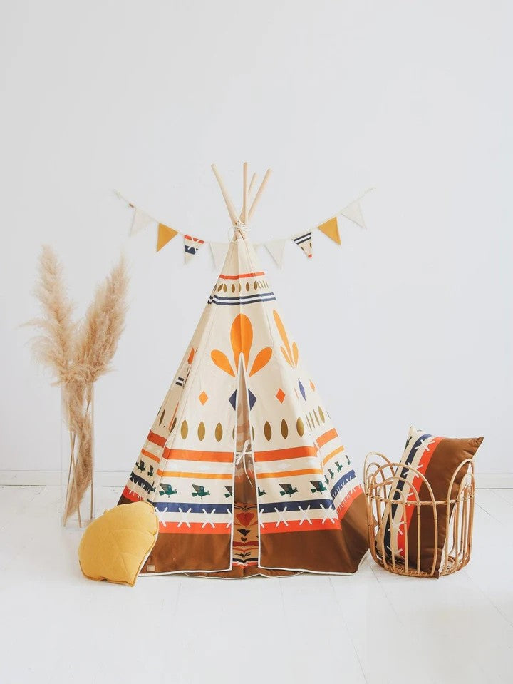 Teepee Tent with Mat - Native Vibe