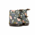 Toddler Puffer Booties - Woodland