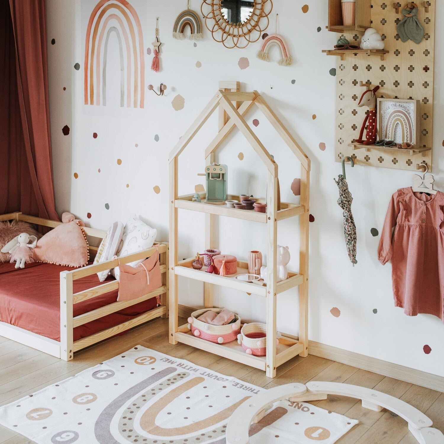 House Shaped Shelf For Kids