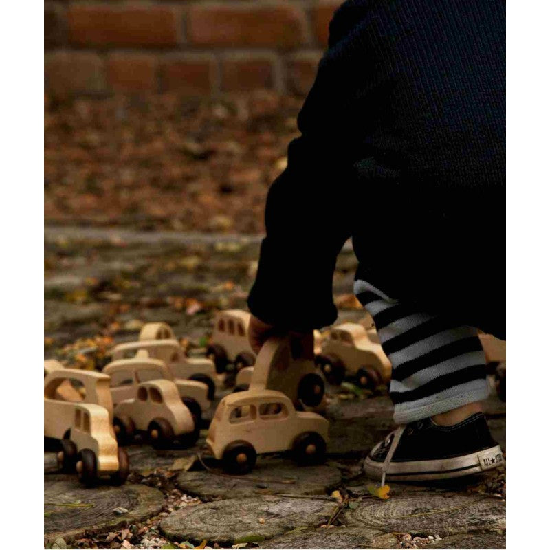 Wooden Car - Retro