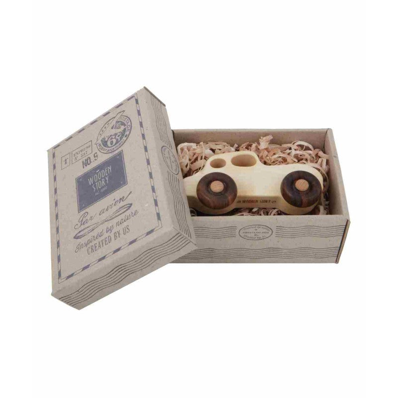 Wooden Car - Retro