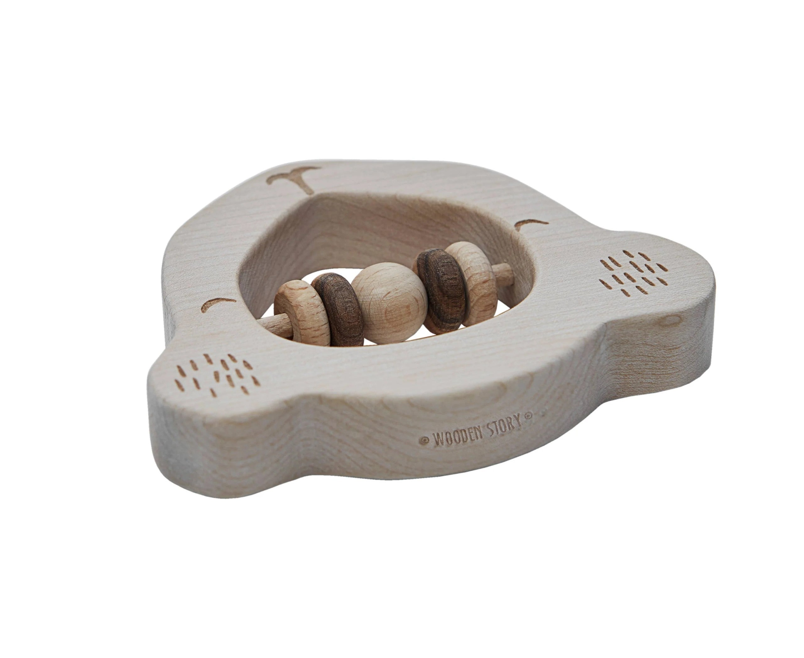 Wooden Rattle - Koala