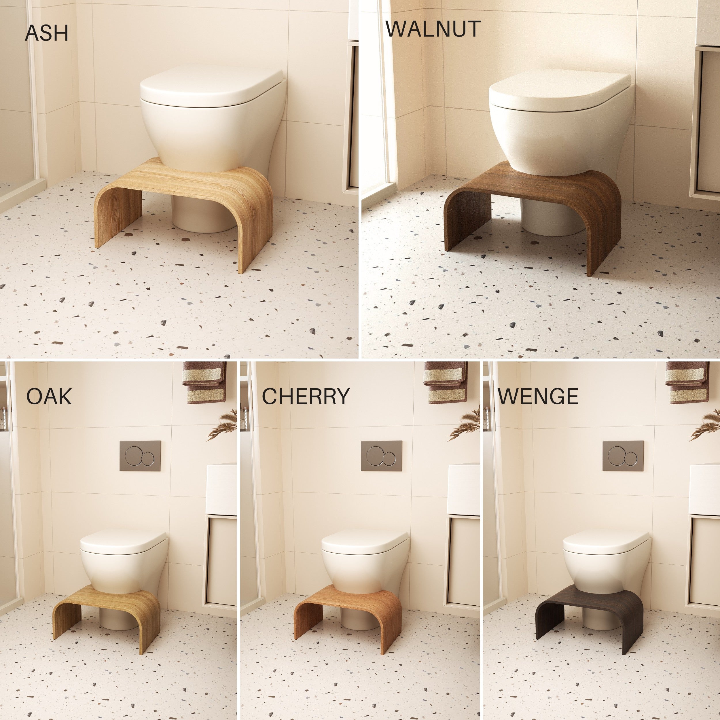 Wooden Step Stool for Potty