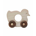 Wooden Toy on Wheels - Duck